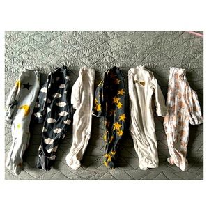 Set of 6 newborn sleepers